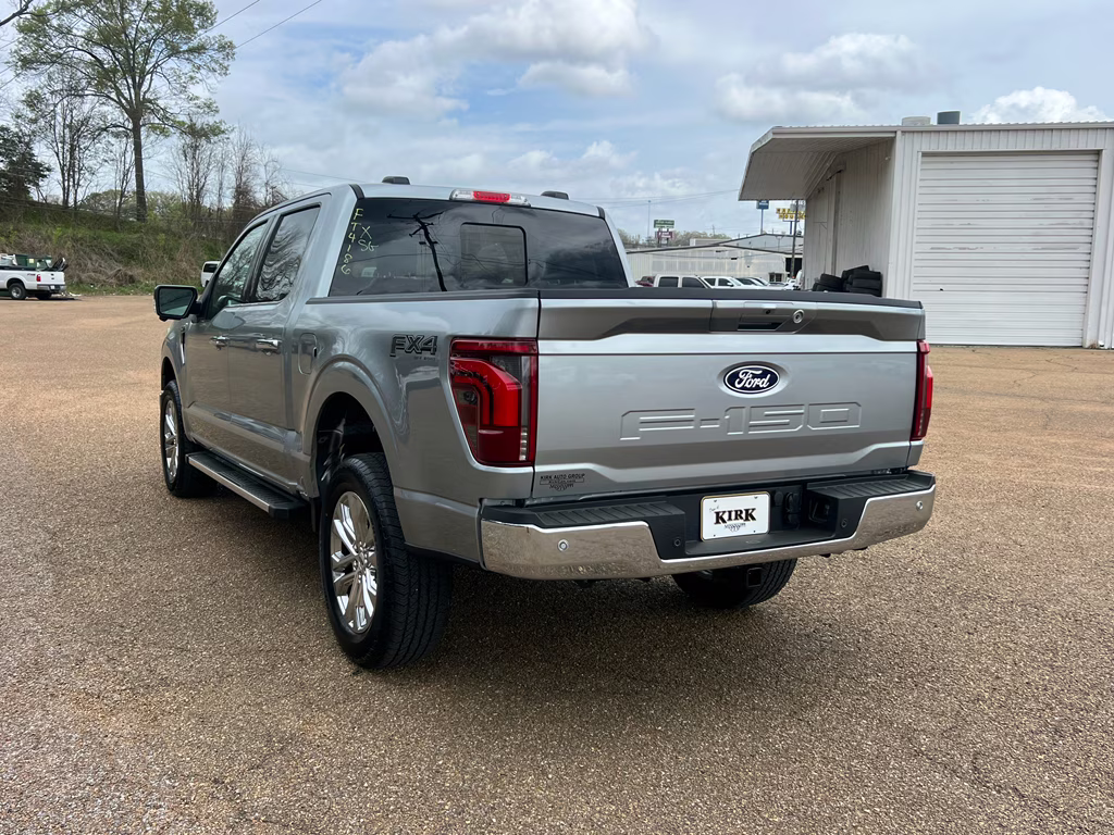 2026 Iconic Silver Metallic Ford F-150 LARIAT 4X4 Truck