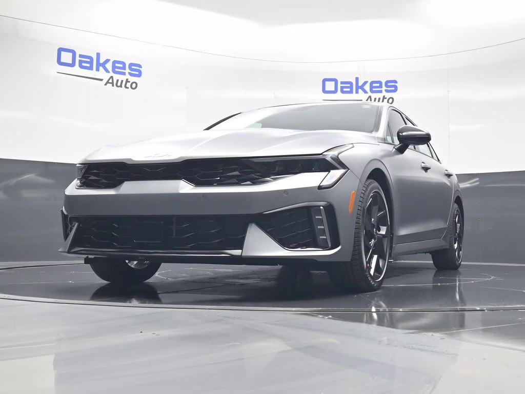 2026 Steel Matte Gray Kia K5 GT-Line AWD Sedan