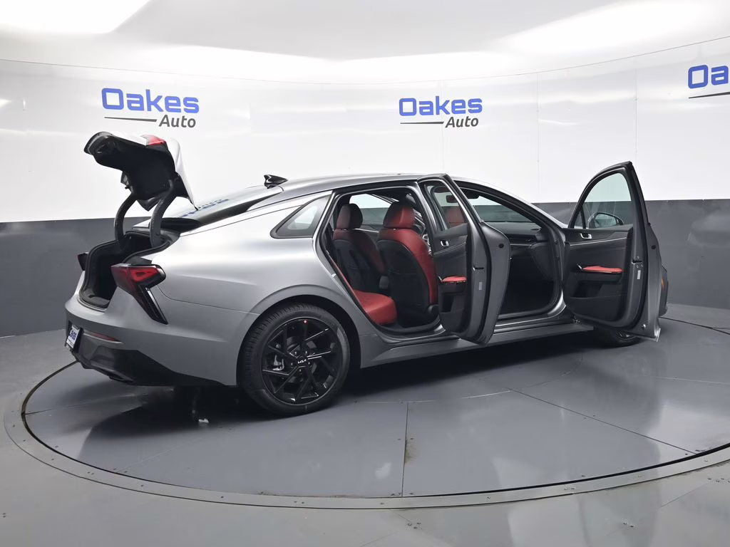 2026 Steel Matte Gray Kia K5 GT-Line AWD Sedan