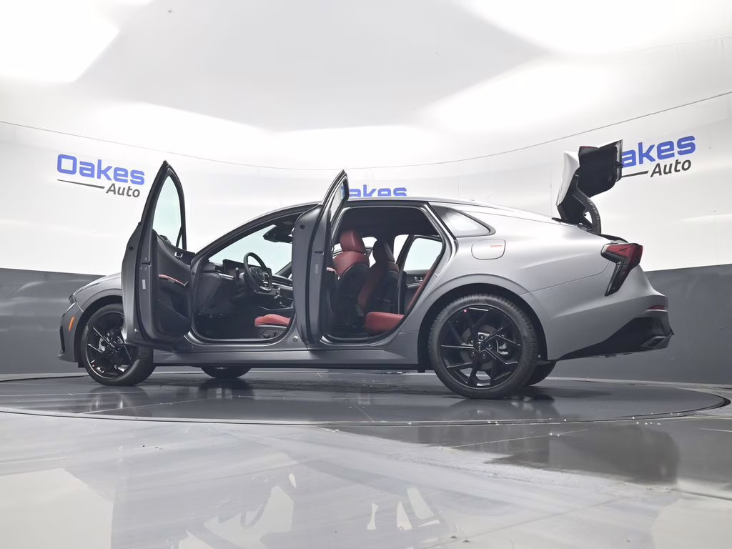 2026 Steel Matte Gray Kia K5 GT-Line AWD Sedan