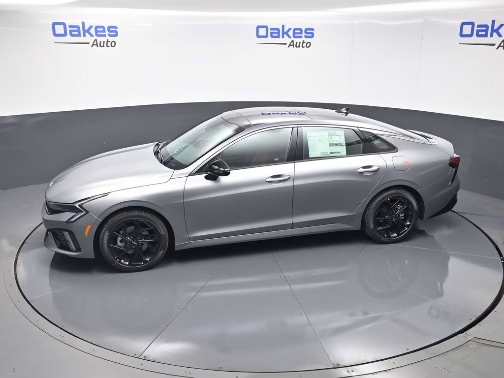 2026 Steel Matte Gray Kia K5 GT-Line AWD Sedan