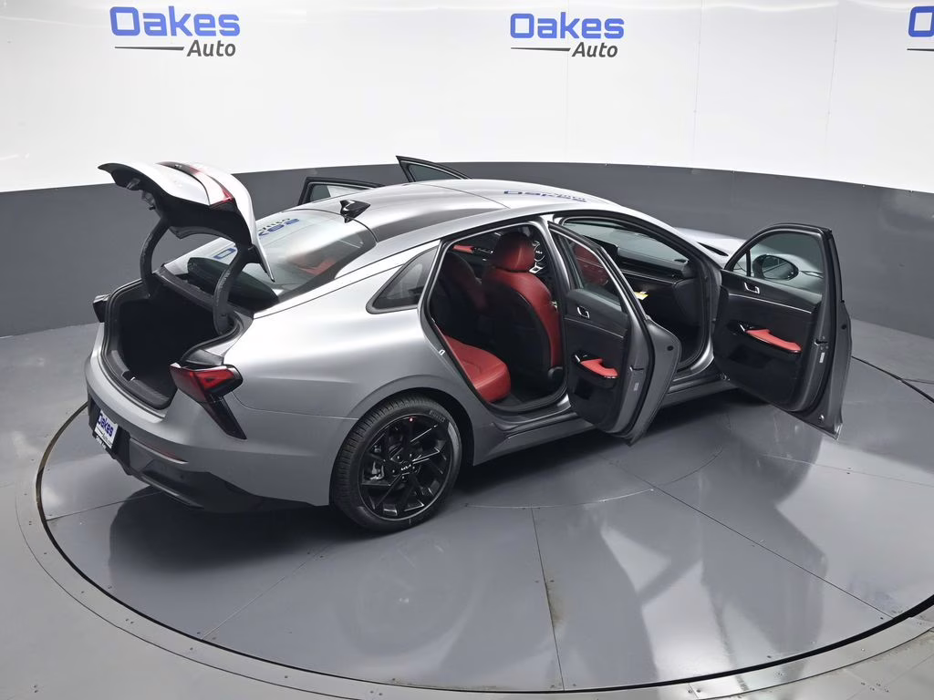 2026 Steel Matte Gray Kia K5 GT-Line AWD Sedan