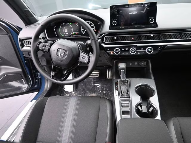 2026 Blue Lagoon Pearl Honda Civic Hybrid Sport FWD Sedan