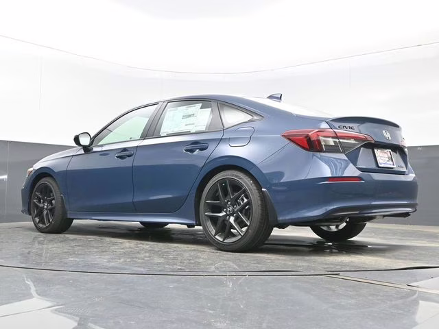 2026 Blue Lagoon Pearl Honda Civic Hybrid Sport FWD Sedan