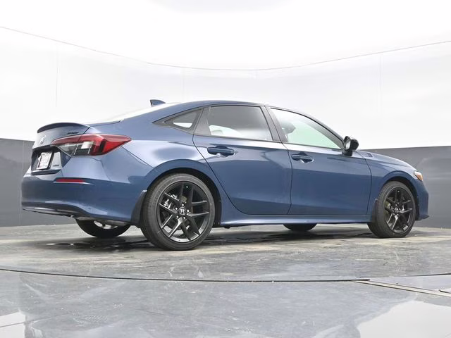2026 Blue Lagoon Pearl Honda Civic Hybrid Sport FWD Sedan