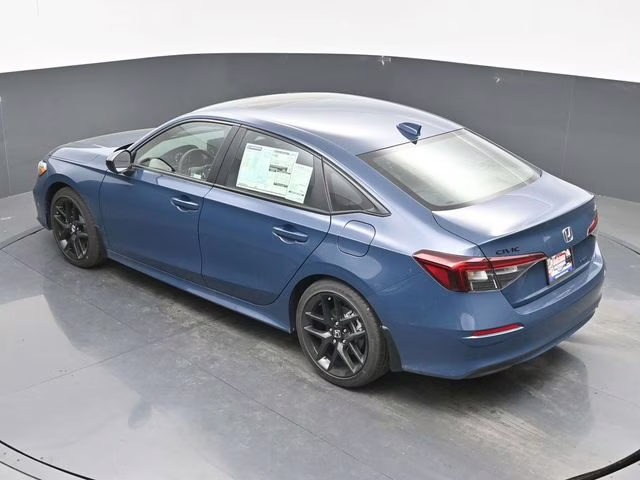 2026 Blue Lagoon Pearl Honda Civic Hybrid Sport FWD Sedan