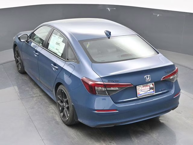 2026 Blue Lagoon Pearl Honda Civic Hybrid Sport FWD Sedan