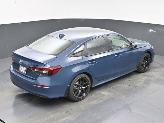 2026 Blue Lagoon Pearl Honda Civic Hybrid Sport FWD Sedan