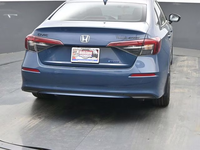 2026 Blue Lagoon Pearl Honda Civic Hybrid Sport FWD Sedan