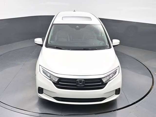 2021 Platinum White Pearl Honda Odyssey EX-L FWD Van