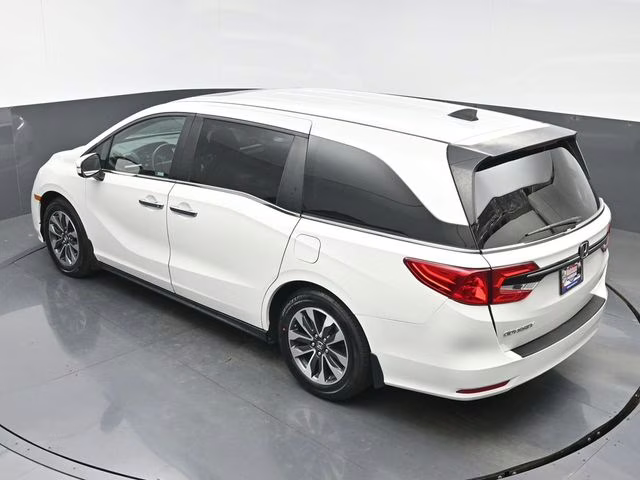 2021 Platinum White Pearl Honda Odyssey EX-L FWD Van