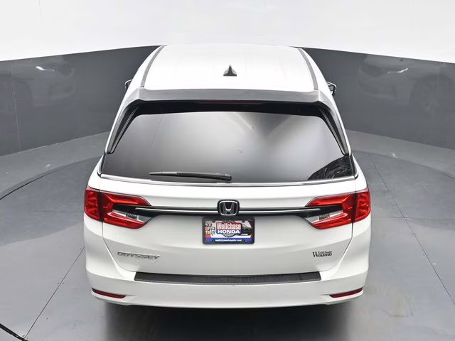 2021 Platinum White Pearl Honda Odyssey EX-L FWD Van