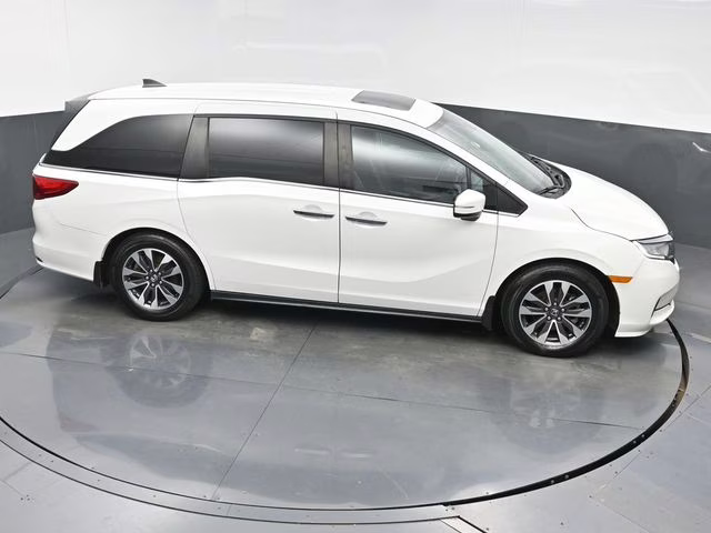 2021 Platinum White Pearl Honda Odyssey EX-L FWD Van