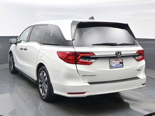 2021 Platinum White Pearl Honda Odyssey EX-L FWD Van