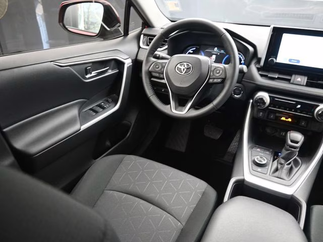 2025 Ruby Flare Pearl Toyota RAV4 Hybrid XLE AWD SUV