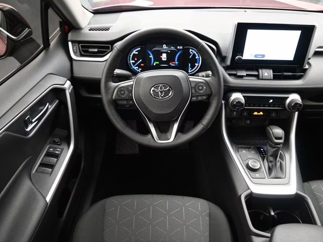 2025 Ruby Flare Pearl Toyota RAV4 Hybrid XLE AWD SUV