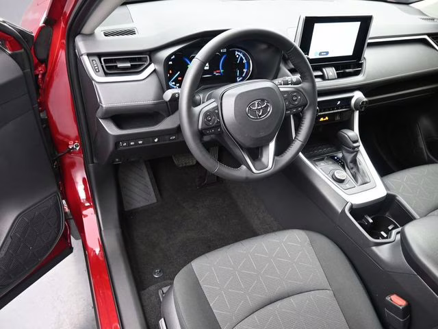 2025 Ruby Flare Pearl Toyota RAV4 Hybrid XLE AWD SUV