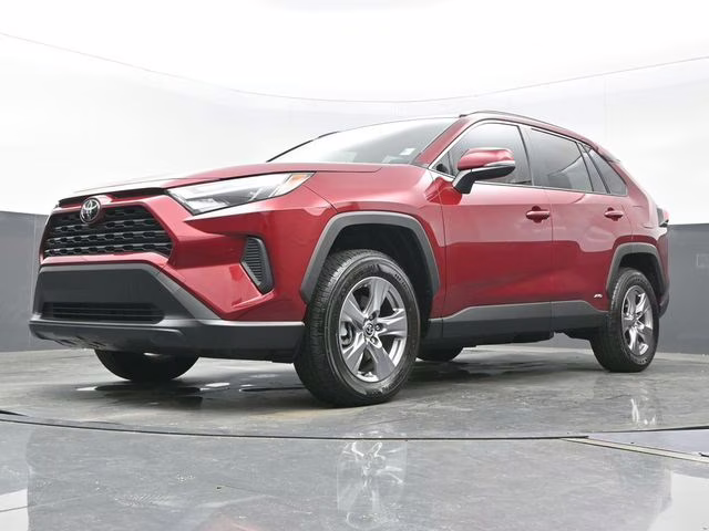 2025 Ruby Flare Pearl Toyota RAV4 Hybrid XLE AWD SUV