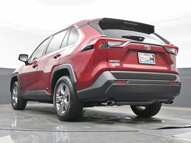 2025 Ruby Flare Pearl Toyota RAV4 Hybrid XLE AWD SUV