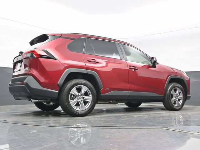 2025 Ruby Flare Pearl Toyota RAV4 Hybrid XLE AWD SUV