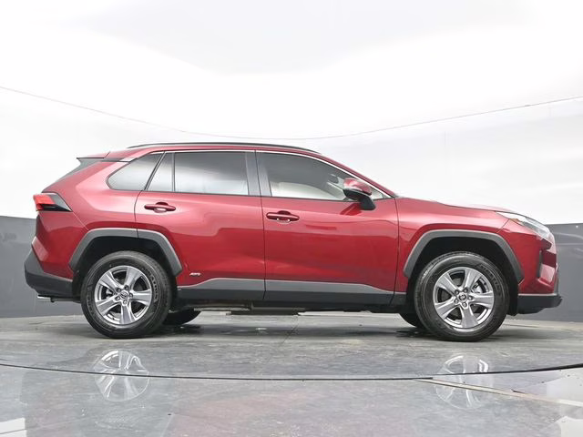 2025 Ruby Flare Pearl Toyota RAV4 Hybrid XLE AWD SUV
