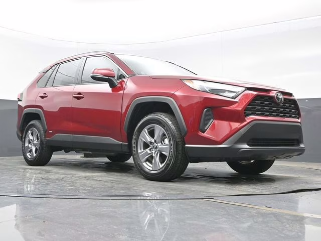 2025 Ruby Flare Pearl Toyota RAV4 Hybrid XLE AWD SUV