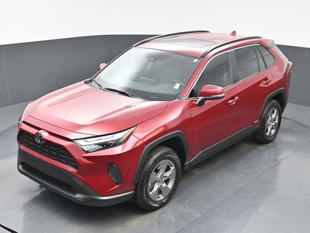 2025 Ruby Flare Pearl Toyota RAV4 Hybrid XLE AWD SUV