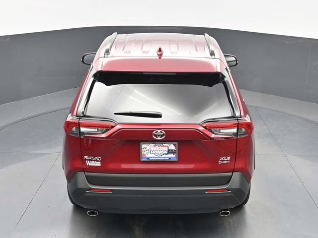 2025 Ruby Flare Pearl Toyota RAV4 Hybrid XLE AWD SUV