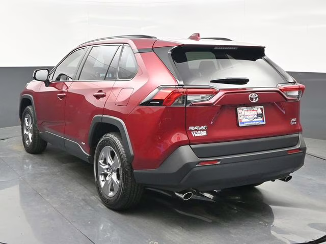 2025 Ruby Flare Pearl Toyota RAV4 Hybrid XLE AWD SUV