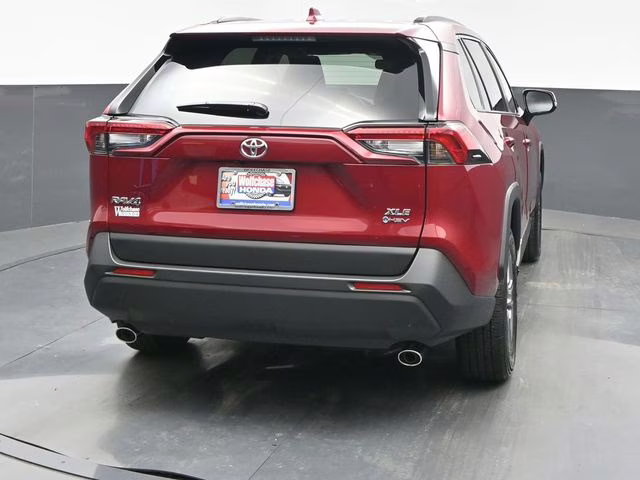 2025 Ruby Flare Pearl Toyota RAV4 Hybrid XLE AWD SUV