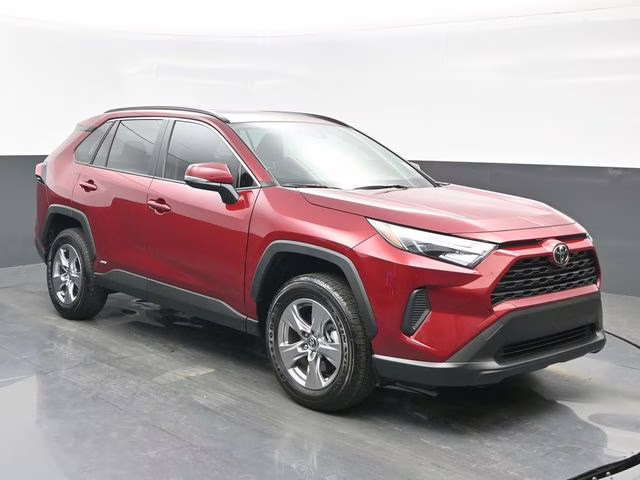 2025 Ruby Flare Pearl Toyota RAV4 Hybrid XLE AWD SUV