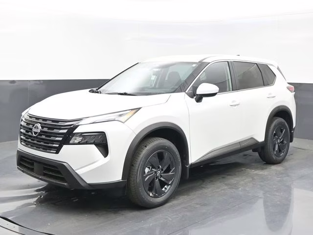 2026 Everest White Pearl Tricoat Nissan Rogue SV FWD SUV
