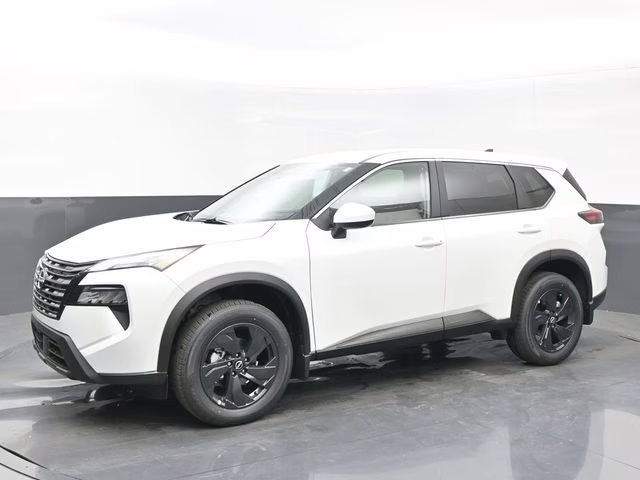 2026 Everest White Pearl Tricoat Nissan Rogue SV FWD SUV