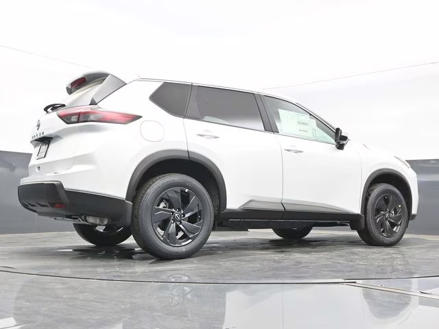 2026 Everest White Pearl Tricoat Nissan Rogue SV FWD SUV