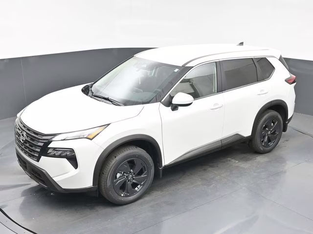 2026 Everest White Pearl Tricoat Nissan Rogue SV FWD SUV