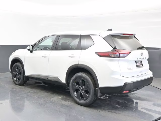 2026 Everest White Pearl Tricoat Nissan Rogue SV FWD SUV