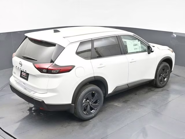 2026 Everest White Pearl Tricoat Nissan Rogue SV FWD SUV