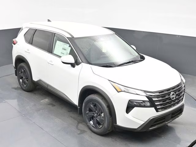 2026 Everest White Pearl Tricoat Nissan Rogue SV FWD SUV