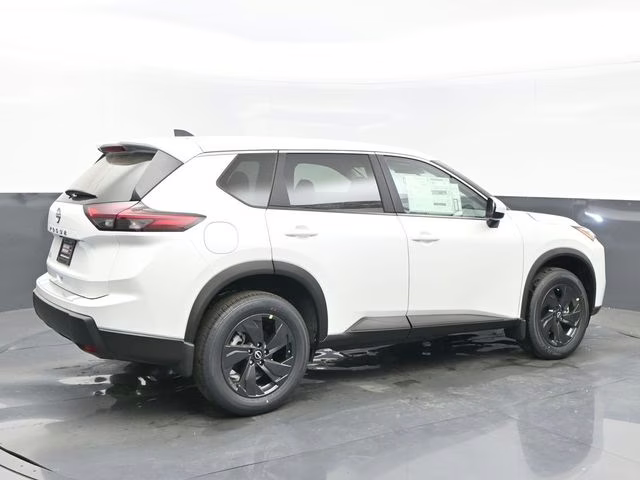 2026 Everest White Pearl Tricoat Nissan Rogue SV FWD SUV