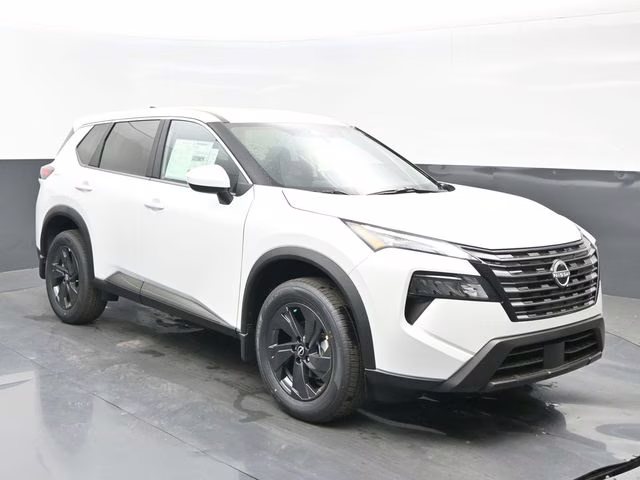2026 Everest White Pearl Tricoat Nissan Rogue SV FWD SUV