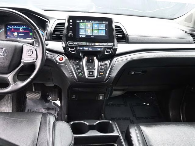 2021 Platinum White Pearl Honda Odyssey EX-L FWD Van