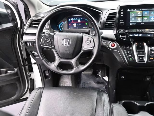 2021 Platinum White Pearl Honda Odyssey EX-L FWD Van