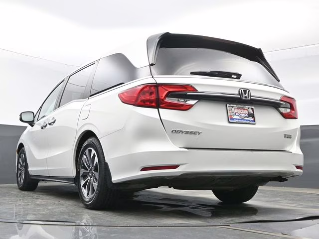 2021 Platinum White Pearl Honda Odyssey EX-L FWD Van