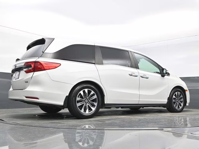 2021 Platinum White Pearl Honda Odyssey EX-L FWD Van