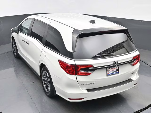 2021 Platinum White Pearl Honda Odyssey EX-L FWD Van