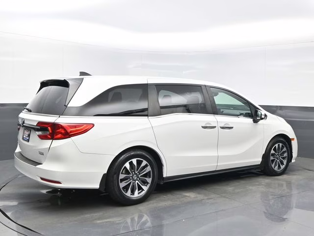 2021 Platinum White Pearl Honda Odyssey EX-L FWD Van