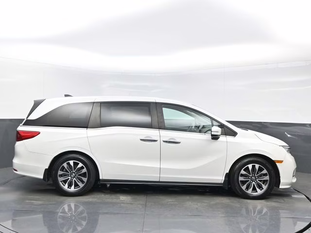 2021 Platinum White Pearl Honda Odyssey EX-L FWD Van