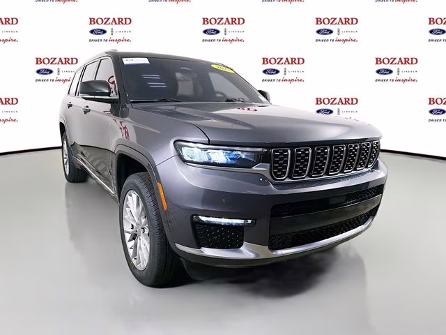 2022 Baltic Gray Metallic Clearcoat Jeep Grand Cherokee L Summit 4X4 SUV
