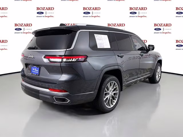 2022 Baltic Gray Metallic Clearcoat Jeep Grand Cherokee L Summit 4X4 SUV