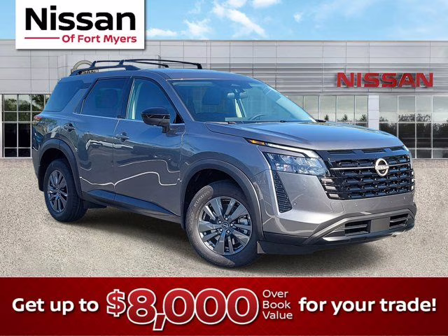 2026 Gun Metallic Nissan Pathfinder SV FWD SUV